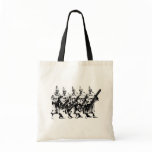 1920 Jazz Clowns, black Tote Bags