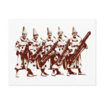 1920 Jazz Clowns, brown Post Card