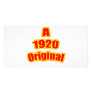 1920 Original Red Photo Card Template