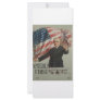 1920 Presidential Campaign Rack Card Template