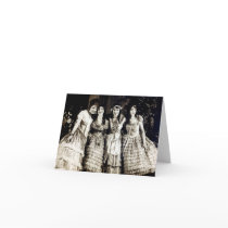 1920 Smiling Girlfriends Greeting Cards