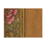 1920 Wallpaper Floral Border Card (10) Postcard
