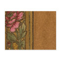 1920 Wallpaper Floral Border Card (10) postcards by vintagegiftmall 1920 Wallpaper Floral Border Card (10) postcards