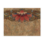 1920 Wallpaper Floral Border Card (36) Post Card