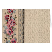 1920 Wallpaper Floral Border Card (5) by vintagegiftmall 1920 Wallpaper Floral Border Card (5)