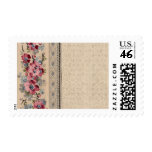 1920 Wallpaper Floral Border Card (5) Postage Stamp