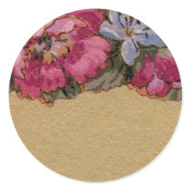1920 Wallpaper Floral Border Card (9) stickers by vintagegiftmall 1920 Wallpaper Floral Border Card (9) stickers