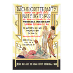 1920's  Art Deco Bachelorette Party Personalized Invite