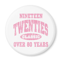 1920's Classic Birthday magnets