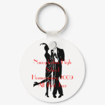 1920's couple, Nacogdoches High SchoolHomecomin... keychains