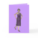 1920s Flapper Greeting cards by Regella 1920s Flapper Greeting cards