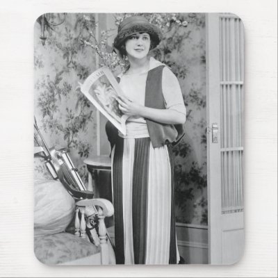1920s Golf Fashion Mouse Pads by Photoblog