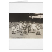 1920's Kids Playing on Major League Baseball Field cards by PaperTimeMachine 1920's Kids Playing on Major League Baseball Field cards