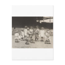 1920's Kids Playing on Major League Baseball Field postcards by PaperTimeMachine 1920's Kids Playing on Major League Baseball Field postcards