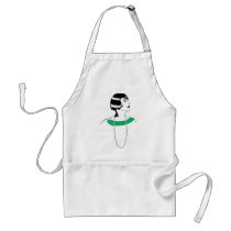 1920's Lady aprons