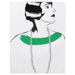 1920's Lady Full Color Flyer