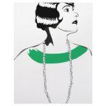 1920's Lady Letterhead