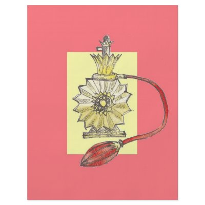1920s Perfume Bottle Full Color Flyer by Annas_Story