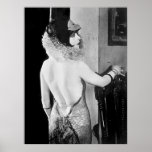 1920s Sexy Woman Poster