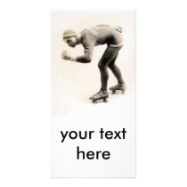 1920s Speed Skater no.2 Picture Card