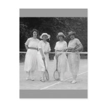 1920s Tennis Fashion Post Cards