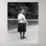 1920s Tennis Style Poster