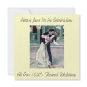 1920's Themed Wedding Invitations invitation