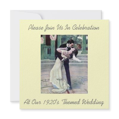 Themed Wedding Invitations on Vintage Themed Wedding Photos