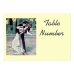 1920's Themed Wedding Table Cards Business Card Templates