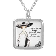 1920s Vintage Illustration Jewelry