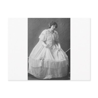 1920's Wedding Photo of Bride Postcard
