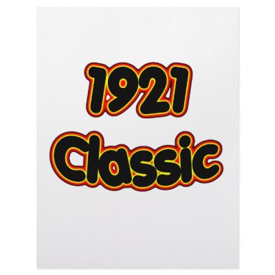 1921 Classic Letterhead Design by birthyeardesigns3