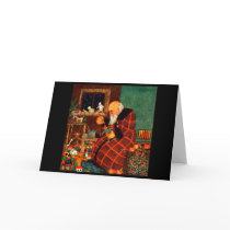1921 Santas Workshop Card