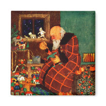 1921 Santas Workshop Magnet