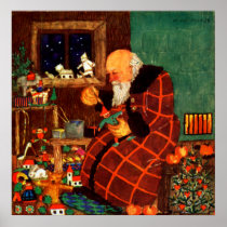 1921 Santas Workshop Posters