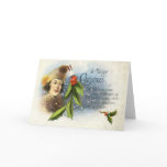 1922 A Happy Christmas Greeting Card