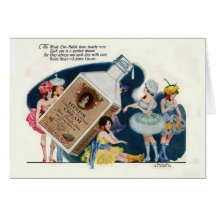 1922 Beauty Cream magazine ad card