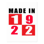 1922 made in designs postcards