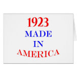 1923 Made in America Cards