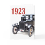 1923 TOURING CAR GREETING CARD