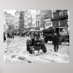 1924 Tractor Snow Plow Posters