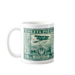 1925 10gr Polish Airmail Stamp mugs