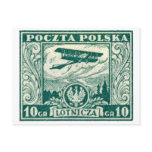 1925 10gr Polish Airmail Stamp Post Card