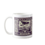 1925 45gr Polish Airmail Stamp Mug