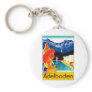 1925 Adelboden Switzerland Poster Key Chains