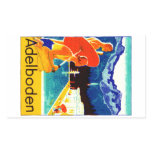 1925 Adelboden Switzerland Poster stickers