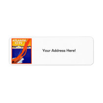 1925 Atlantic City Return Address Labels