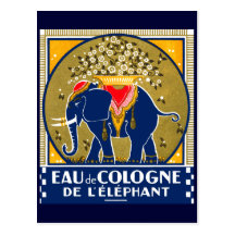 1925 Cologne De L'Elephant Postcards
