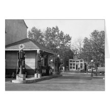 1925 Gas Station Cards