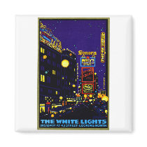 1925 New York City at Night Magnets